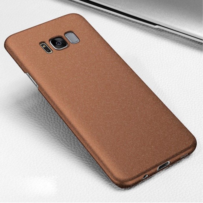 Cover Samsung Galaxy Note 8 Brun Mobilcover Sandblæst Effekt