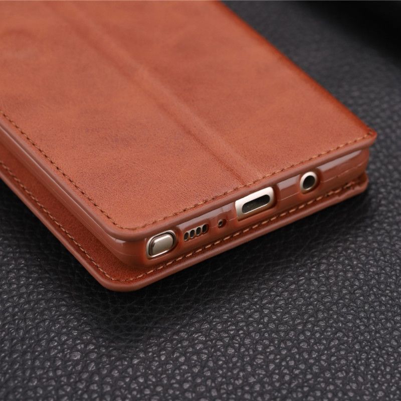 Flip Cover Læder Samsung Galaxy Note 8 Sort Retro Azns Original