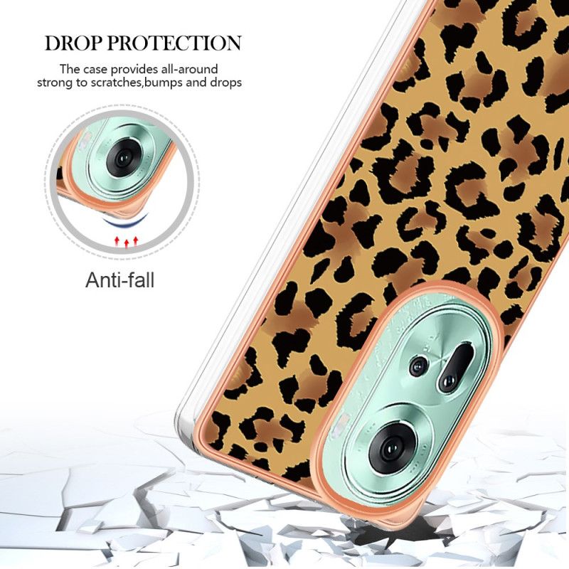 Cover Oppo Reno 11 5g Leopardtryk