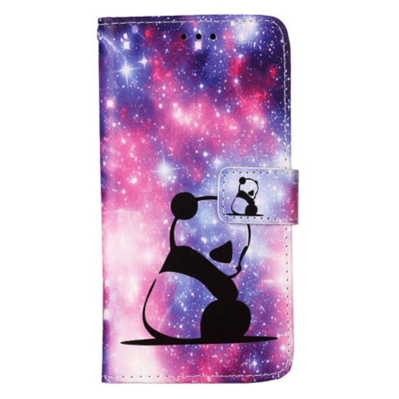 Flip Cover Oppo Reno 11 5g Baby Panda Med Rem