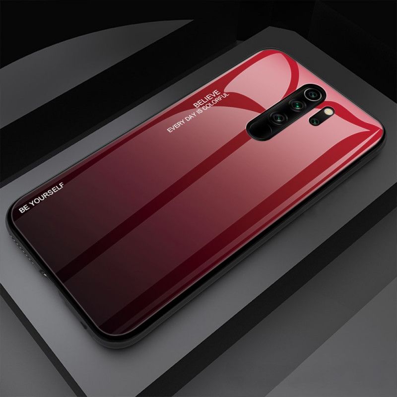 Cover for Xiaomi Redmi Note 8 Pro Rød Galvaniseret Farve