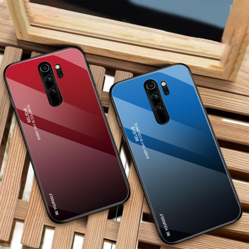 Cover for Xiaomi Redmi Note 8 Pro Rød Galvaniseret Farve