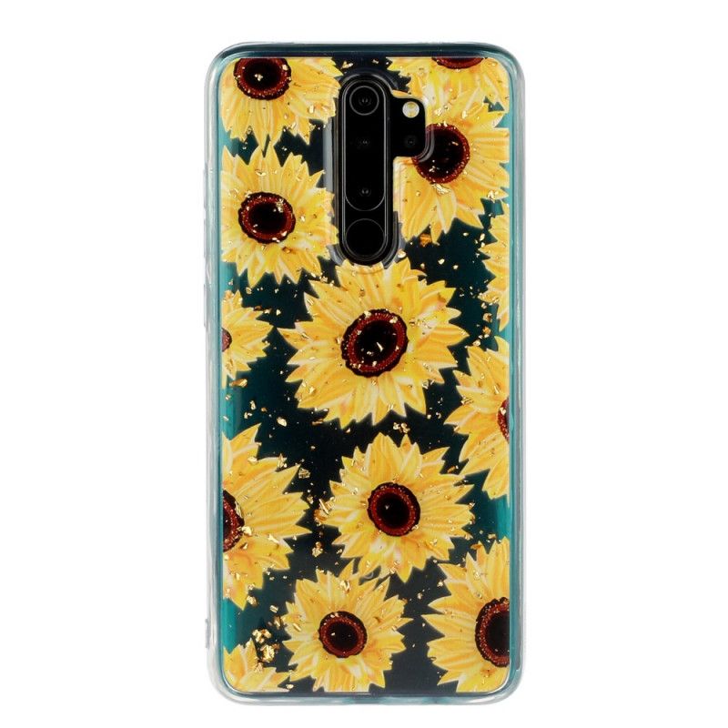 Cover Xiaomi Redmi Note 8 Pro Flere Solsikker