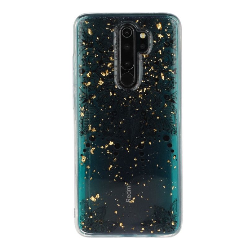 Cover Xiaomi Redmi Note 8 Pro Gennemsigtig Grå Mandala