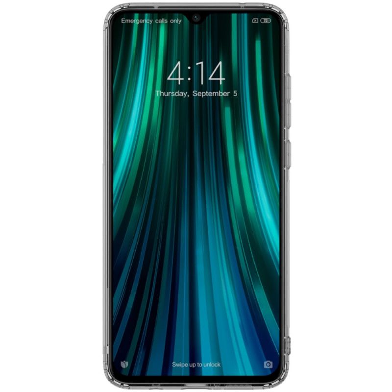 Cover Xiaomi Redmi Note 8 Pro Hvid Gennemsigtig Nillkin