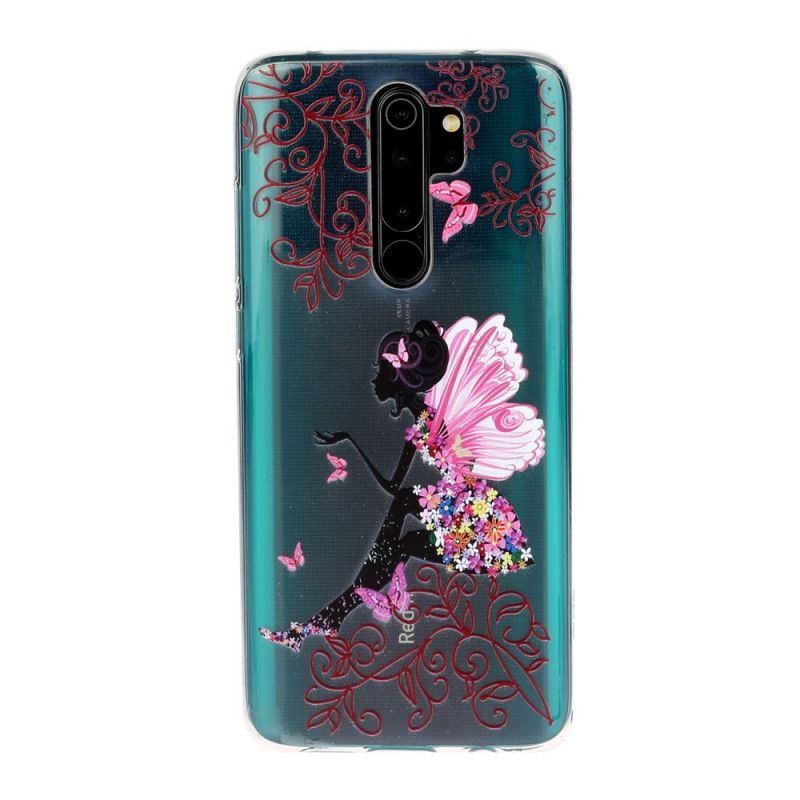 Cover Xiaomi Redmi Note 8 Pro Mobilcover Blomsterfe