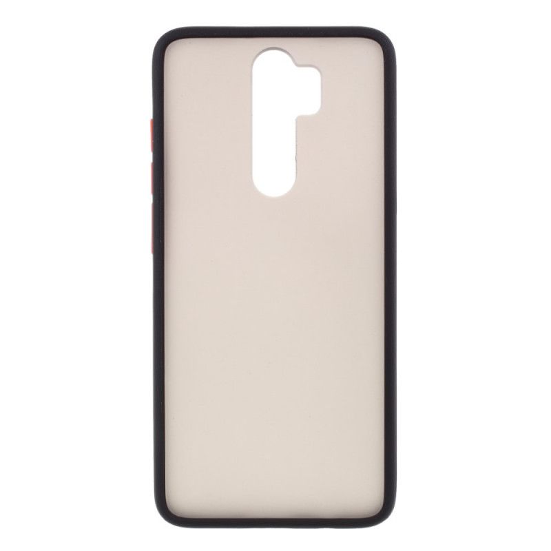 Cover Xiaomi Redmi Note 8 Pro Sort Hybrid Silikonefælgdesign Original