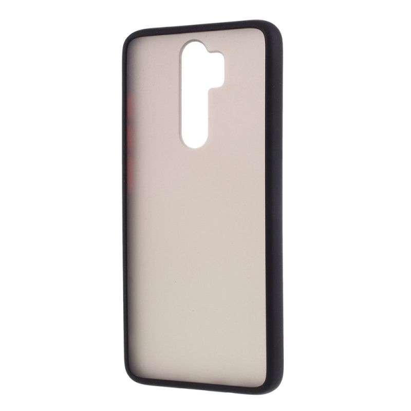 Cover Xiaomi Redmi Note 8 Pro Sort Hybrid Silikonefælgdesign Original