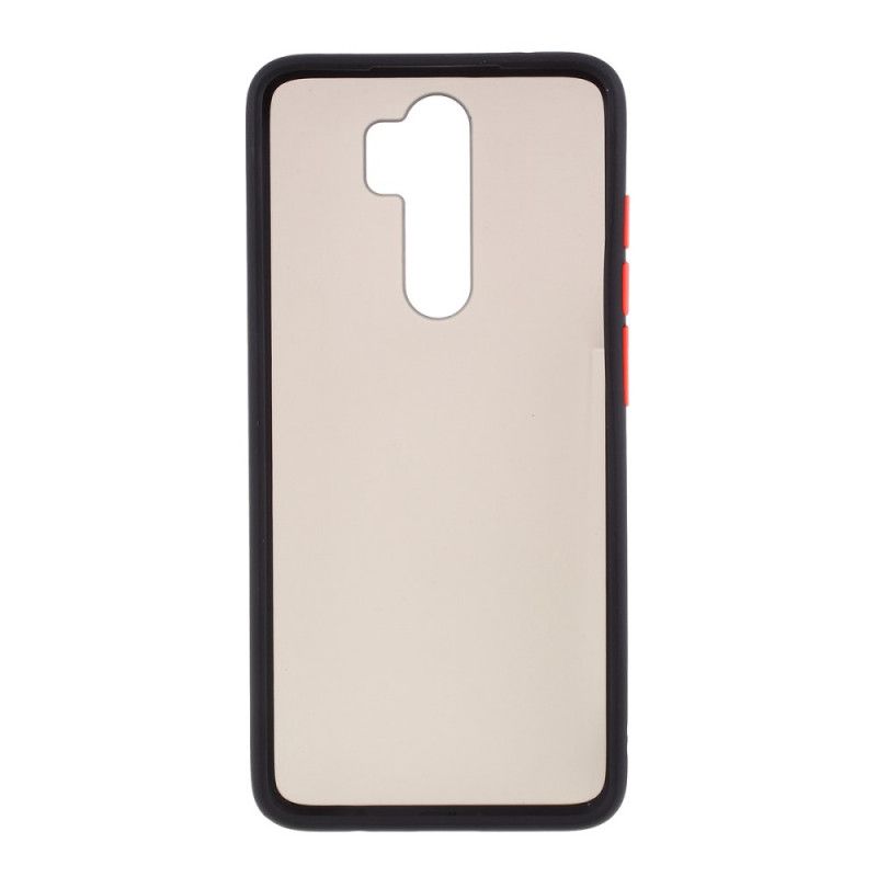 Cover Xiaomi Redmi Note 8 Pro Sort Hybrid Silikonefælgdesign Original