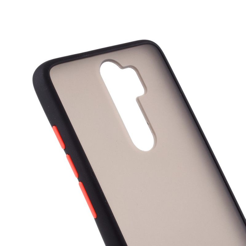 Cover Xiaomi Redmi Note 8 Pro Sort Hybrid Silikonefælgdesign Original