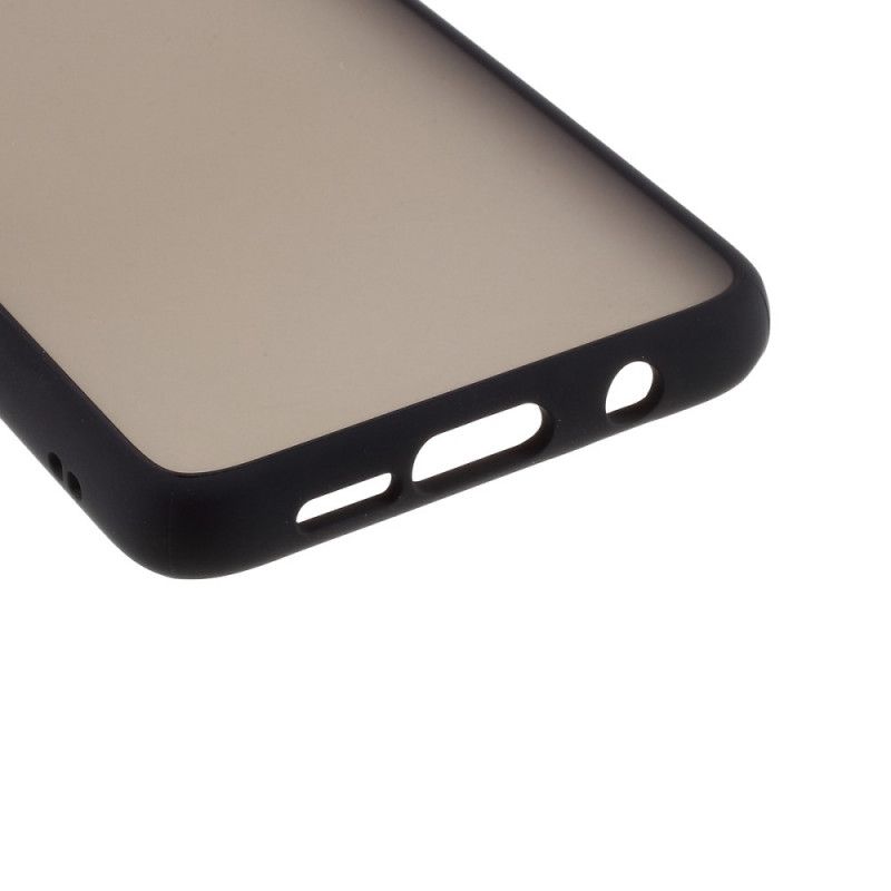 Cover Xiaomi Redmi Note 8 Pro Sort Hybrid Silikonefælgdesign Original