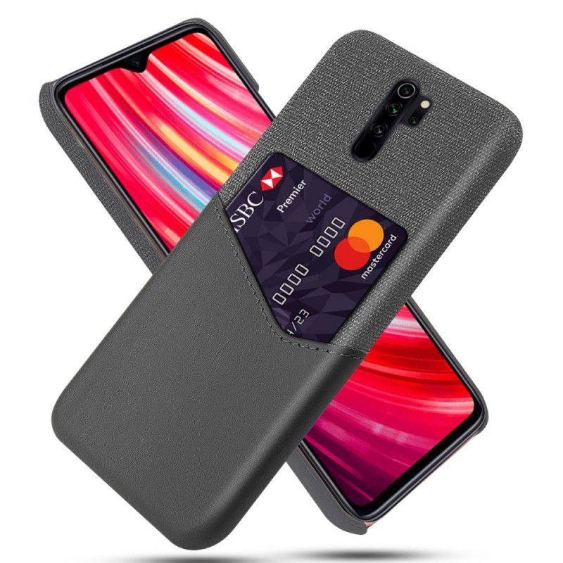 Cover Xiaomi Redmi Note 8 Pro Sort Mobilcover Ksq Kortholder