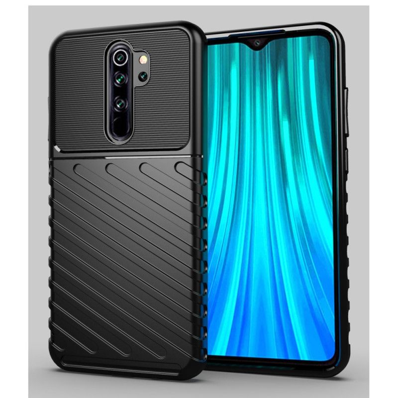 Cover Xiaomi Redmi Note 8 Pro Sort Torden Serie Original