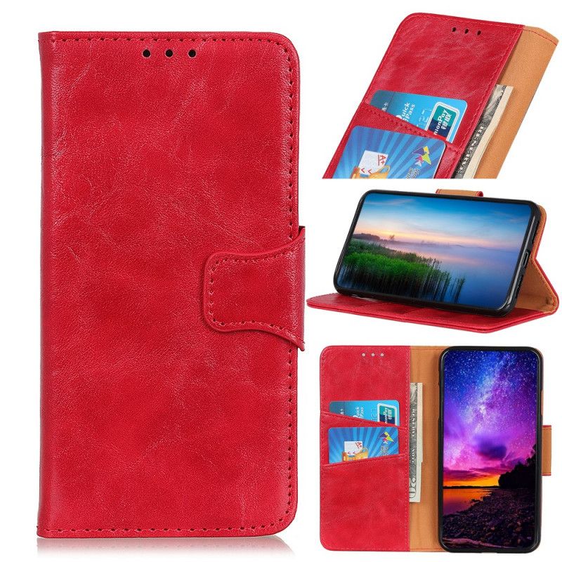 Flip Cover Læder Xiaomi Redmi Note 8 Pro Sort Dobbeltsidet Magnetisk Klap