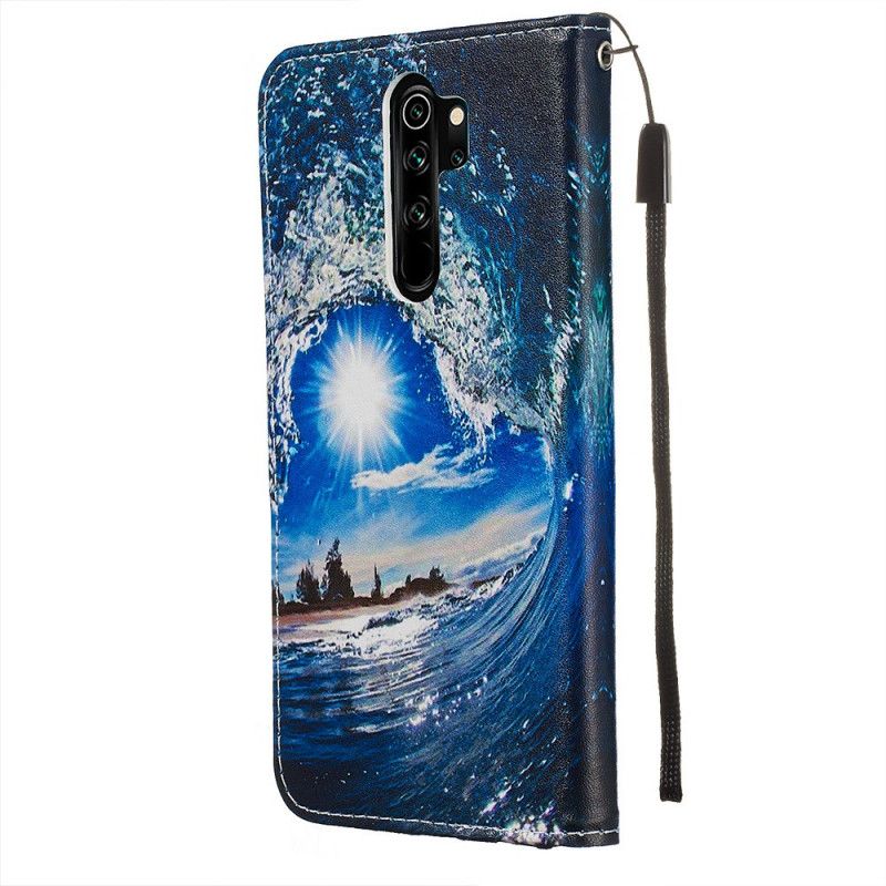 Flip Cover Xiaomi Redmi Note 8 Pro Mobilcover Elsker Bølgen