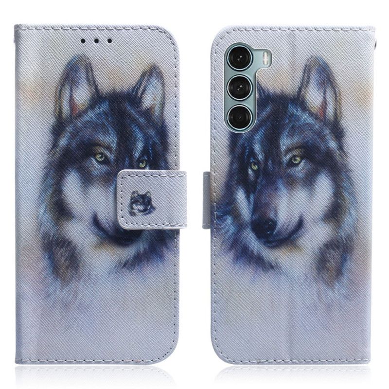 Flip Cover Moto G200 5g Canine Look