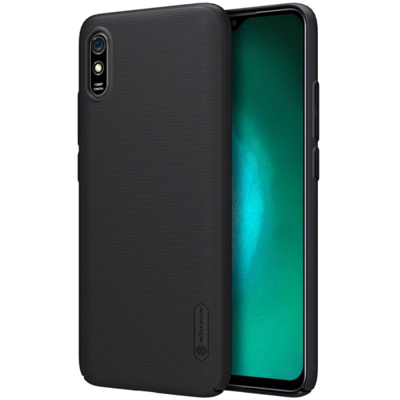 Cover for Xiaomi Redmi 9A Sort Stiv Frostet Nillkin