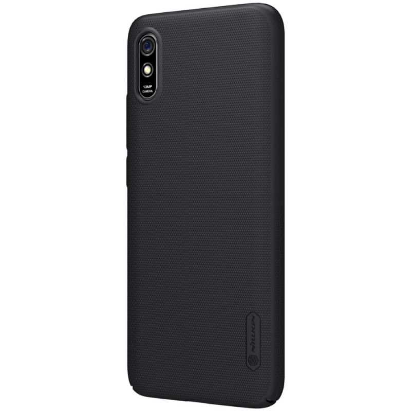 Cover for Xiaomi Redmi 9A Sort Stiv Frostet Nillkin