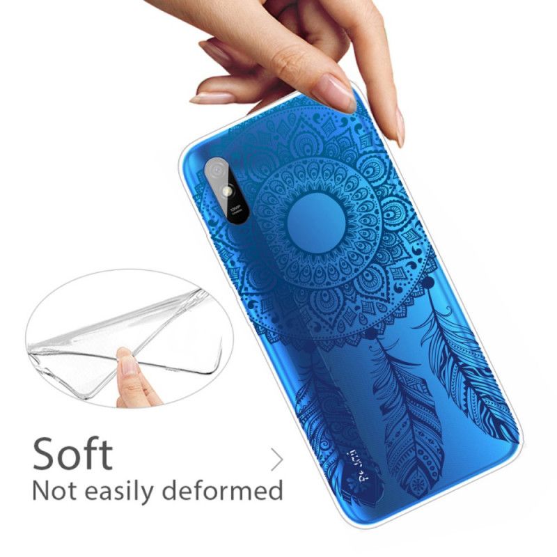 Cover for Xiaomi Redmi 9A Unik Blomstermandala