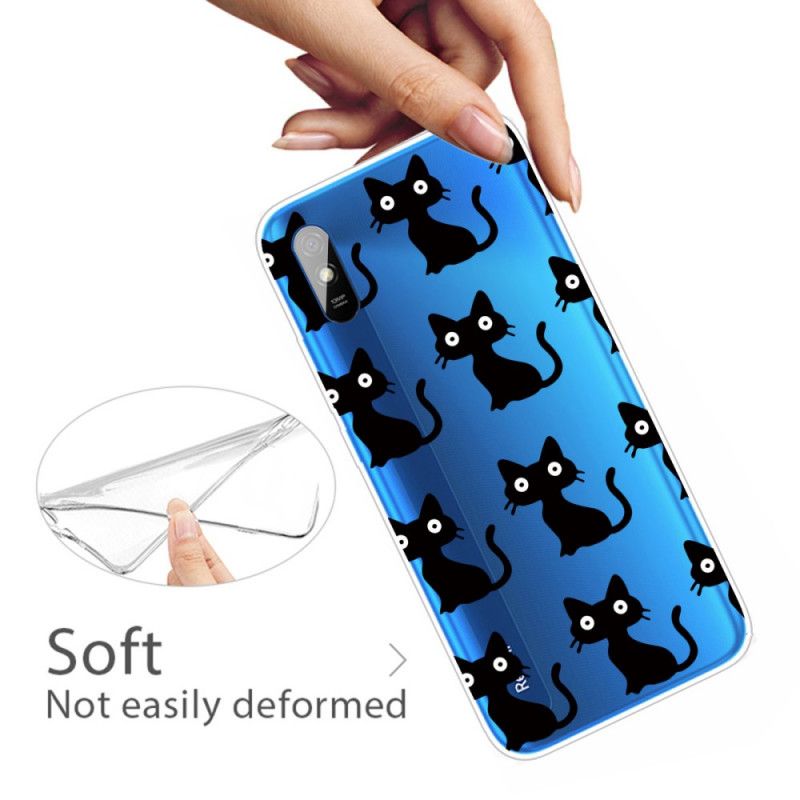 Cover Xiaomi Redmi 9A Flere Sorte Katte