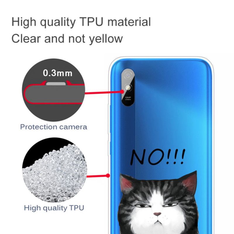 Cover Xiaomi Redmi 9A Katten. Der Siger Nej Beskyttelse