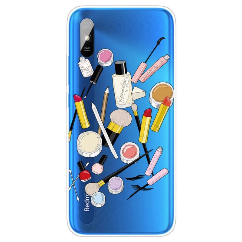 Cover Xiaomi Redmi 9A Mobilcover Top Makeup