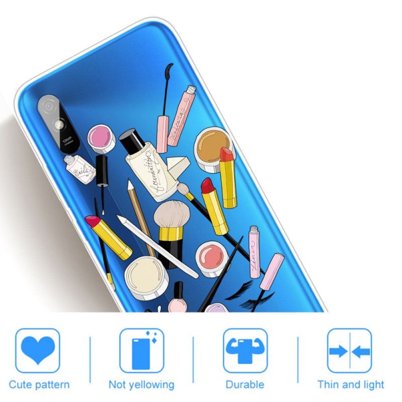 Cover Xiaomi Redmi 9A Mobilcover Top Makeup