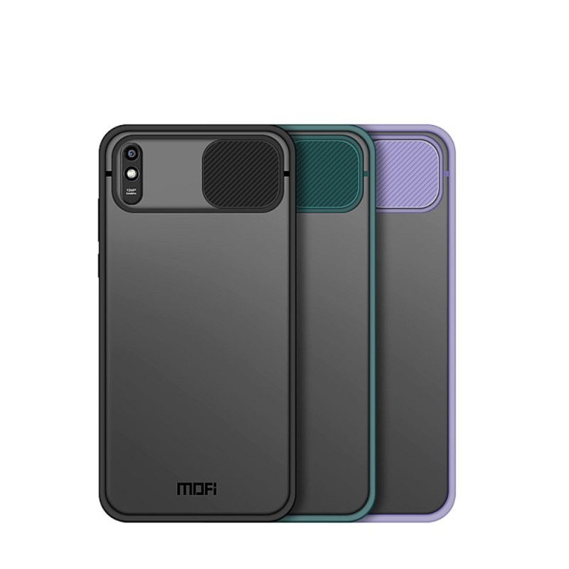 Cover Xiaomi Redmi 9A Sort Mofi Fotomodul Dæksel