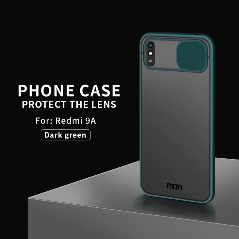 Cover Xiaomi Redmi 9A Sort Mofi Fotomodul Dæksel