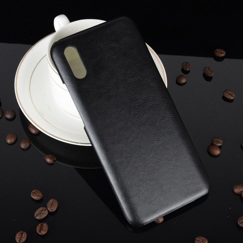 Cover Xiaomi Redmi 9A Sort Præstationslædereffekt Original