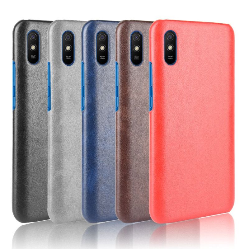 Cover Xiaomi Redmi 9A Sort Præstationslædereffekt Original