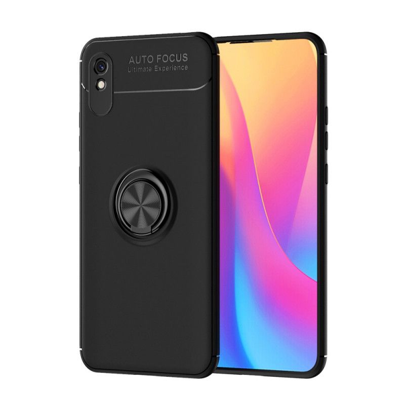 Cover Xiaomi Redmi 9A Sort Roterende Ring