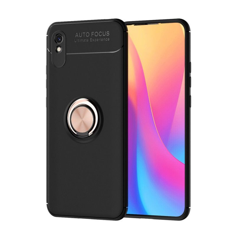 Cover Xiaomi Redmi 9A Sort Roterende Ring