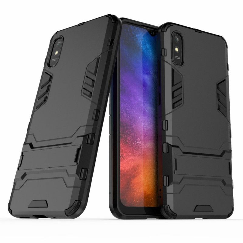 Cover Xiaomi Redmi 9A Sort Ultra Resistent Tunge