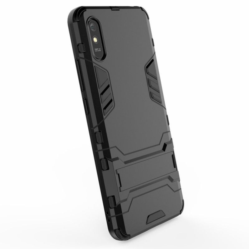 Cover Xiaomi Redmi 9A Sort Ultra Resistent Tunge