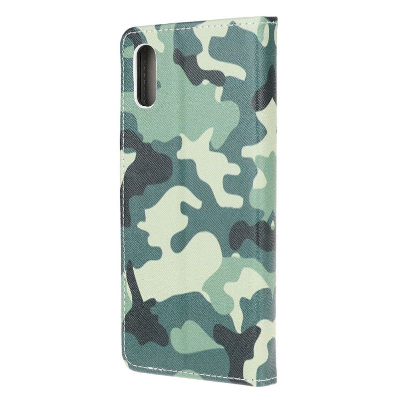 Flip Cover Læder Xiaomi Redmi 9A Camouflage