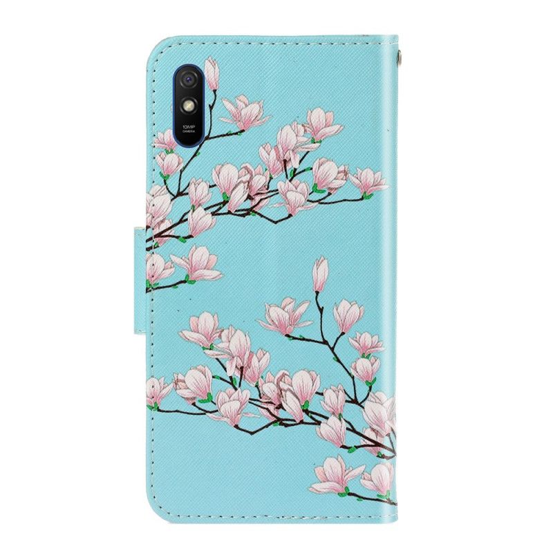 Flip Cover Læder Xiaomi Redmi 9A G-Streng