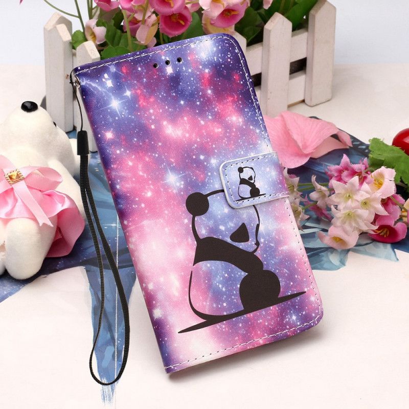 Flip Cover Læder Xiaomi Redmi 9A G-Streng Panda Beskyttelse