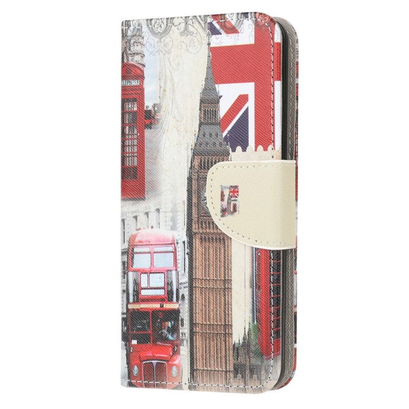 Flip Cover Læder Xiaomi Redmi 9A London Liv Beskyttelse