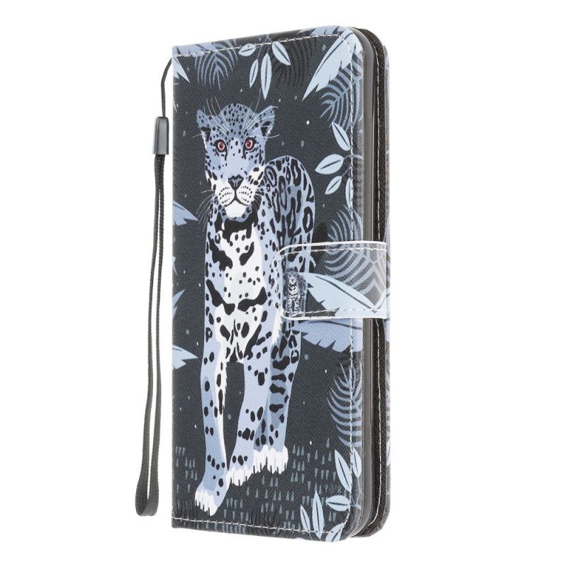 Flip Cover Xiaomi Redmi 9A Mobilcover Leopard Med Rem