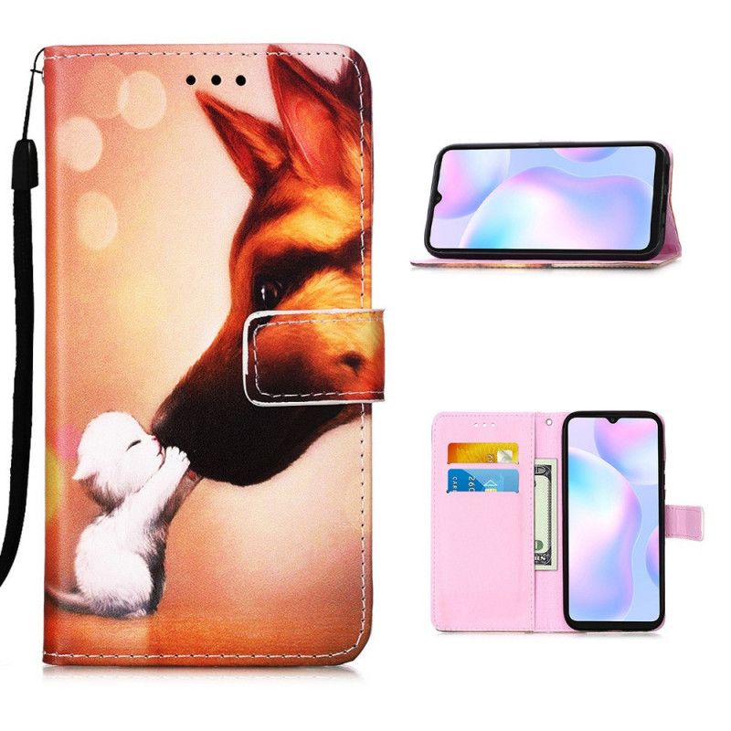 Flip Cover Xiaomi Redmi 9A Ven Af Ernest Thong Cat