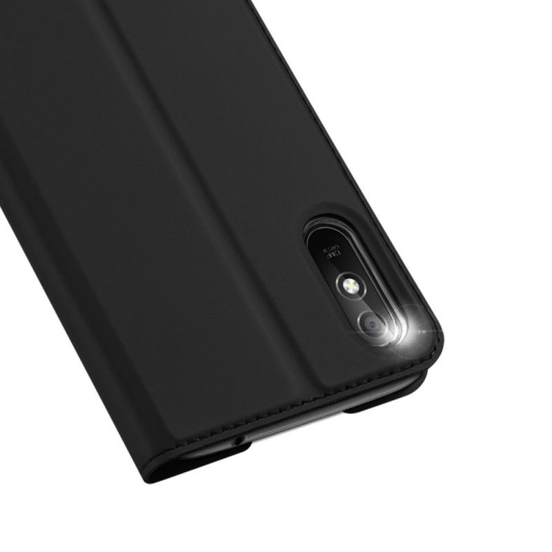 Læder Cover Xiaomi Redmi 9A Sort Mobilcover Pro Dux Ducis Hud