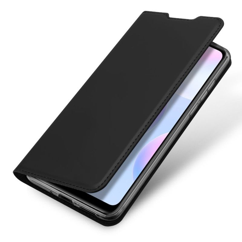 Læder Cover Xiaomi Redmi 9A Sort Mobilcover Pro Dux Ducis Hud