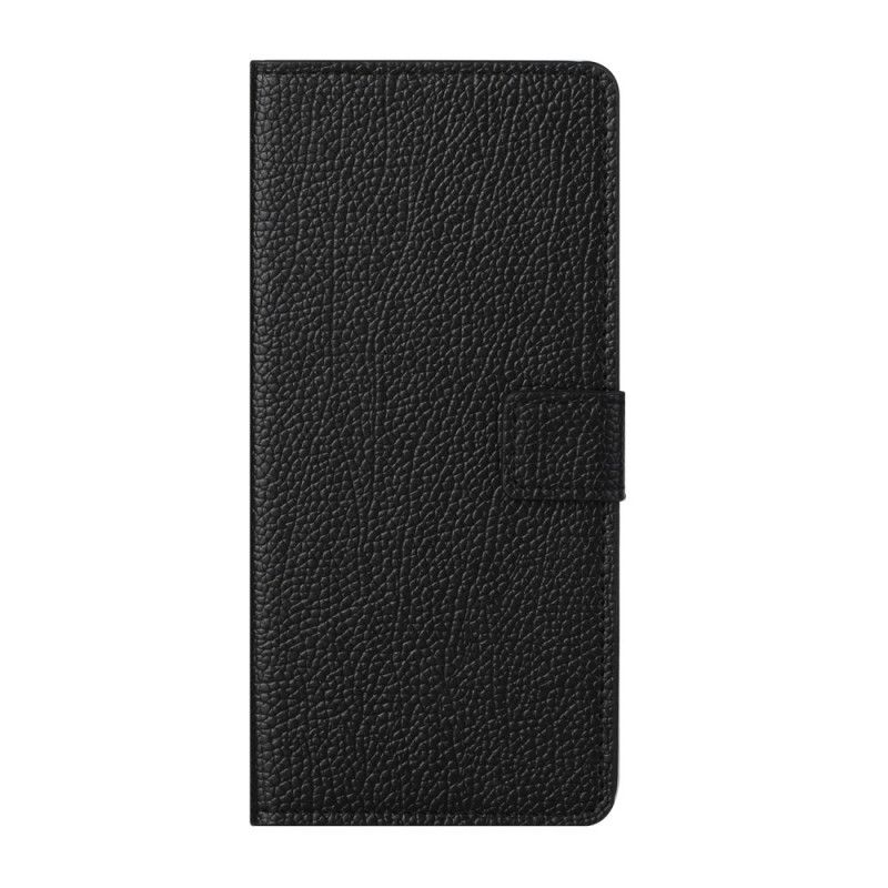 Flip Cover Læder Xiaomi Redmi Note 10 Pro Enkel Litchi