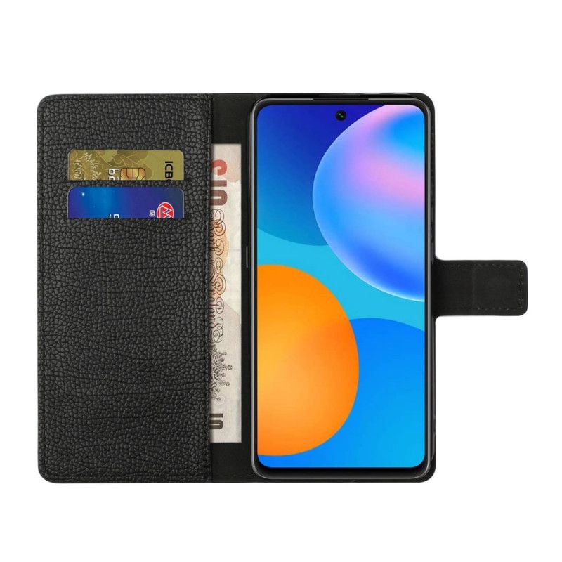 Flip Cover Læder Xiaomi Redmi Note 10 Pro Enkel Litchi