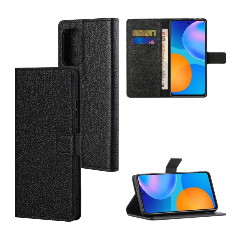 Flip Cover Læder Xiaomi Redmi Note 10 Pro Enkel Litchi