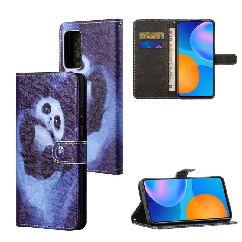 Flip Cover Læder Xiaomi Redmi Note 10 Pro Pandarum Med Rem