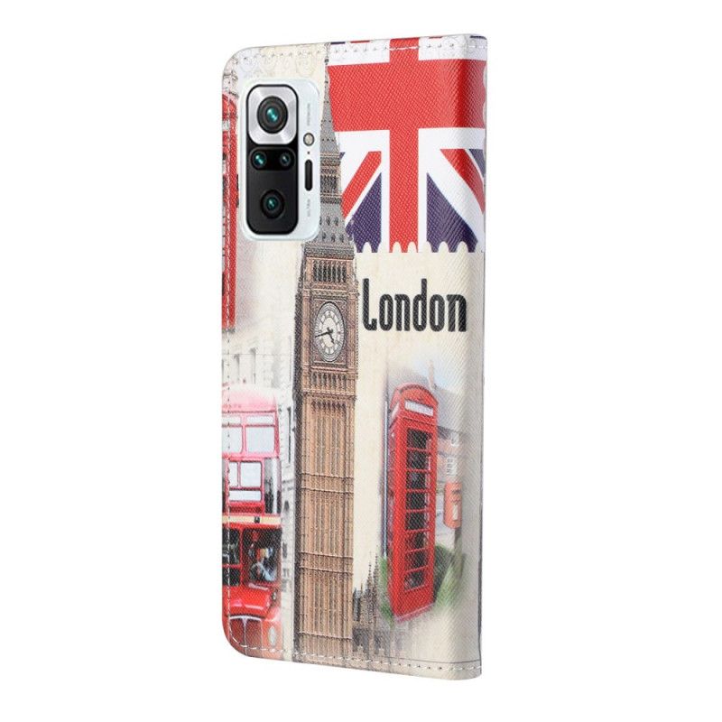 Flip Cover Xiaomi Redmi Note 10 Pro Mobilcover London Liv