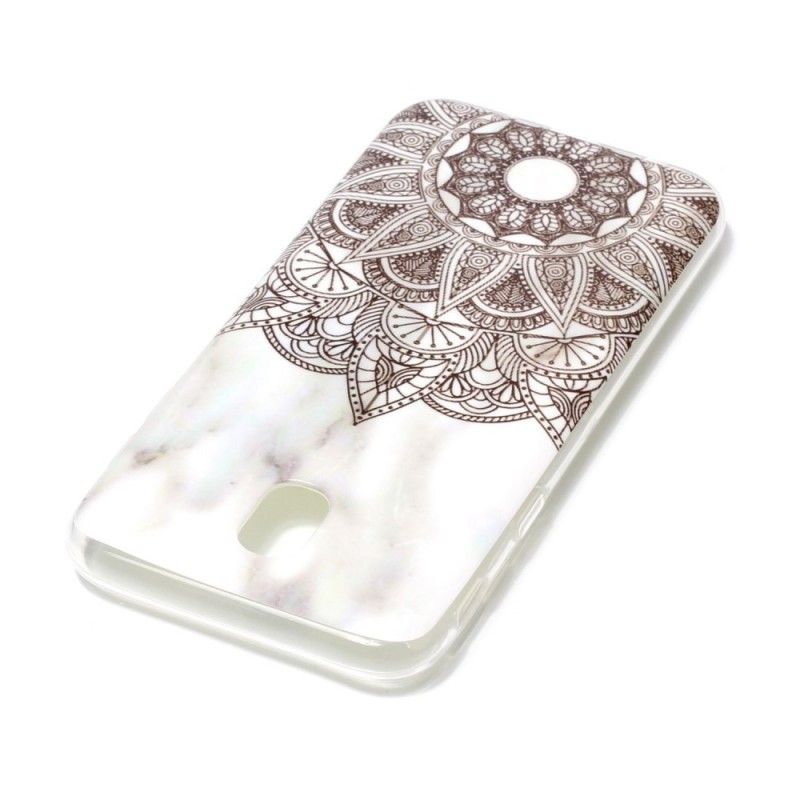 Cover Samsung Galaxy J5 2017 Marmoreret Mandala