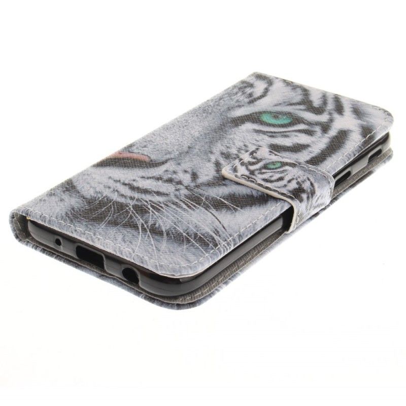 Flip Cover Læder for Samsung Galaxy J5 2017 Tigeransigt